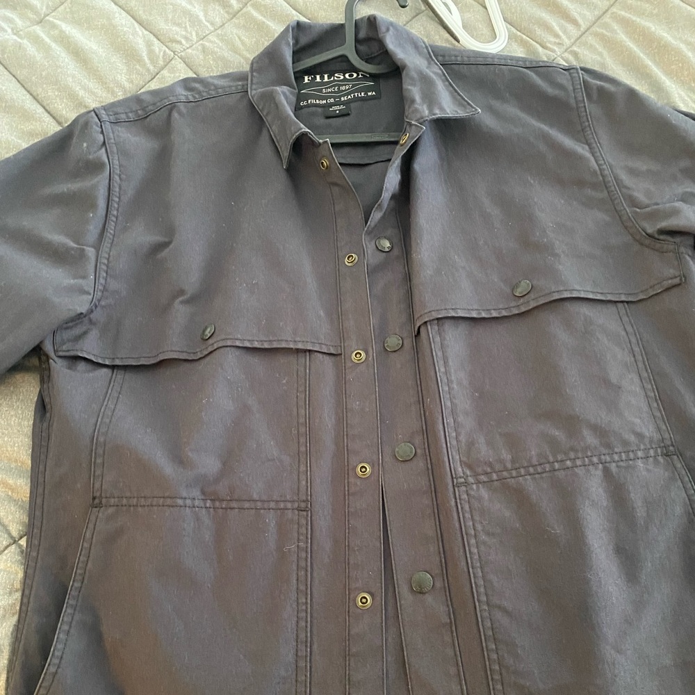 Filson Tin Cloth Short Lined Cruiser Jacket
